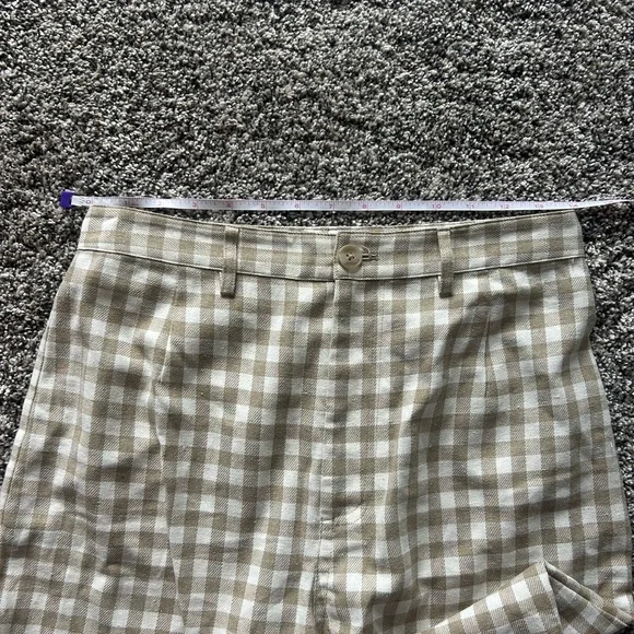 Reformation Franklin pants in gingham - Picture 3 of 7